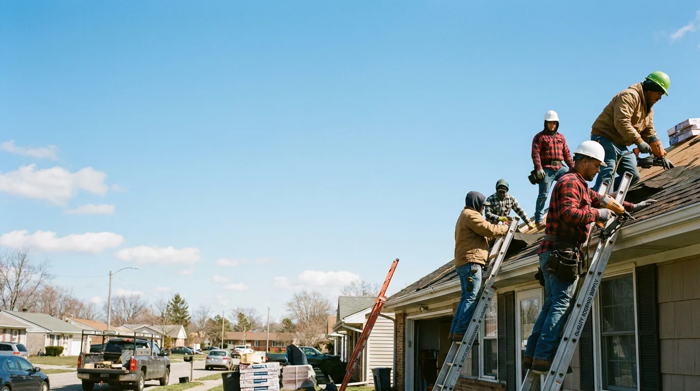 Roofing in Depauw, IN near me